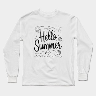 Hello summer Long Sleeve T-Shirt